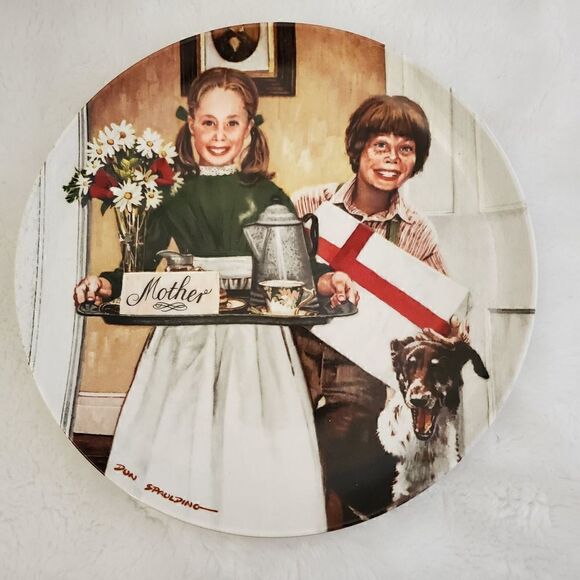 3/$10 Knowles Collection Plate "Mother's Day" C 4186 - Picture 1 of 10